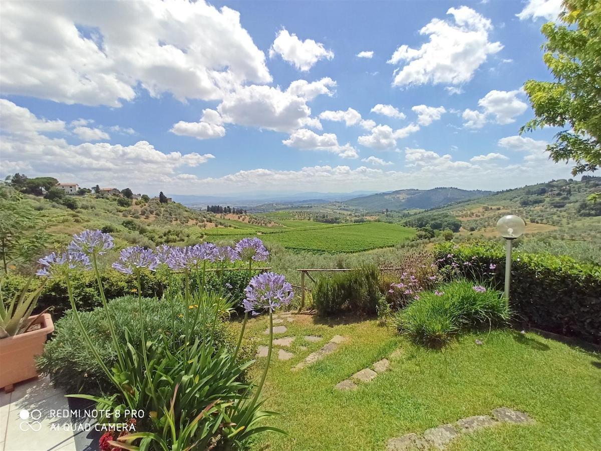 La Solaria Apartment Carmignano Bagian luar foto