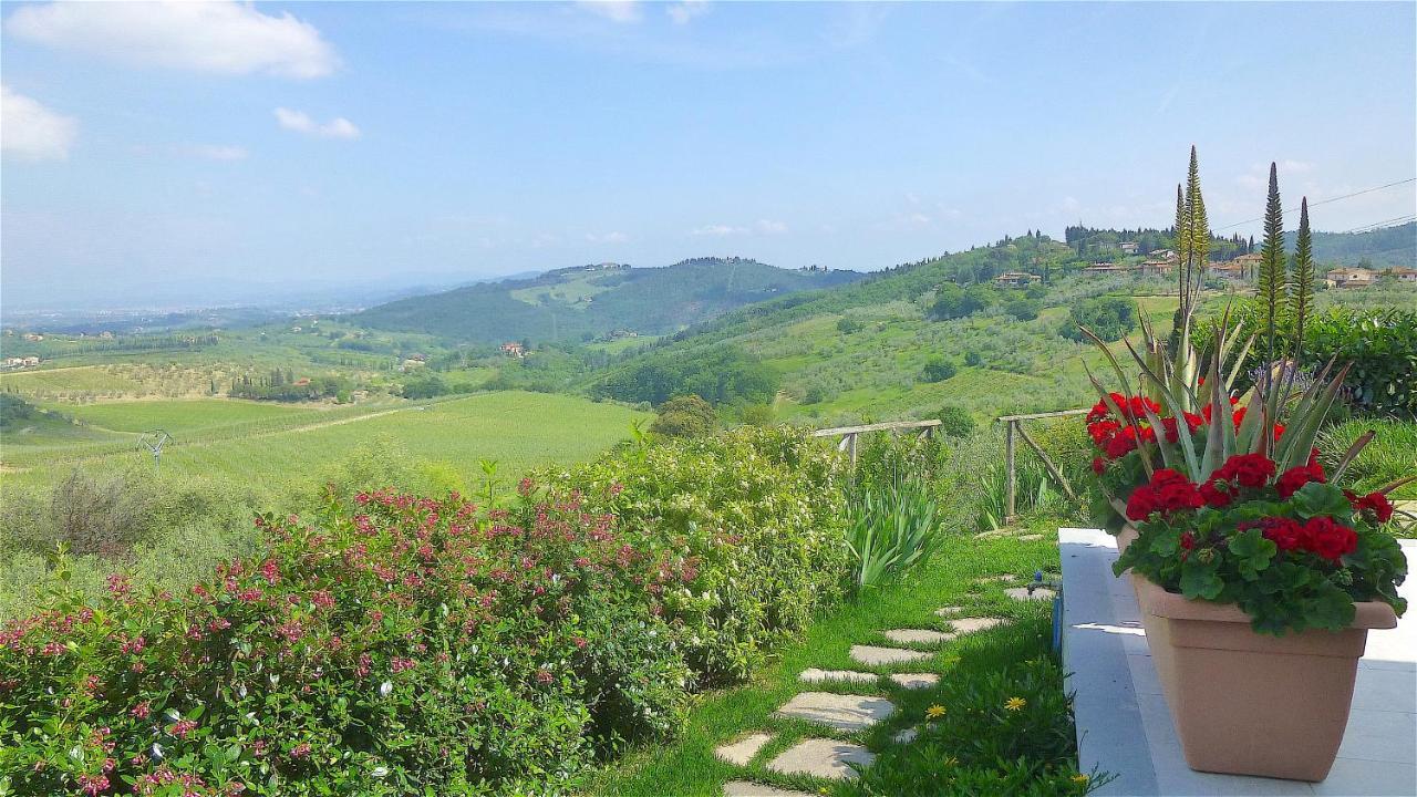 La Solaria Apartment Carmignano Bagian luar foto