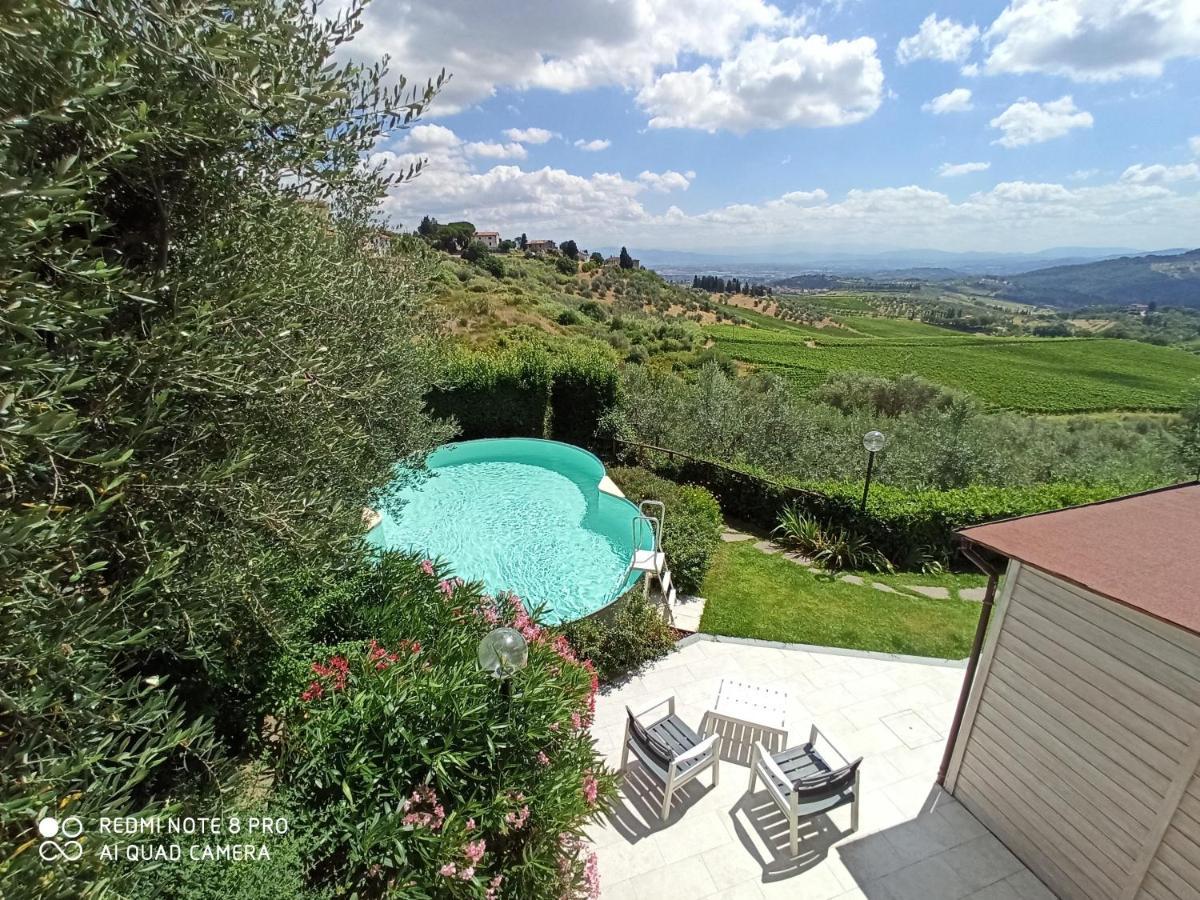 La Solaria Apartment Carmignano Bagian luar foto