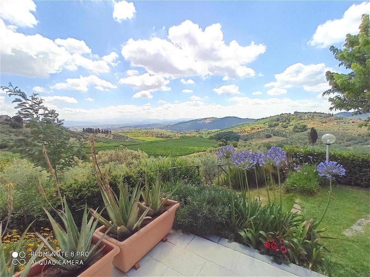 La Solaria Apartment Carmignano Bagian luar foto