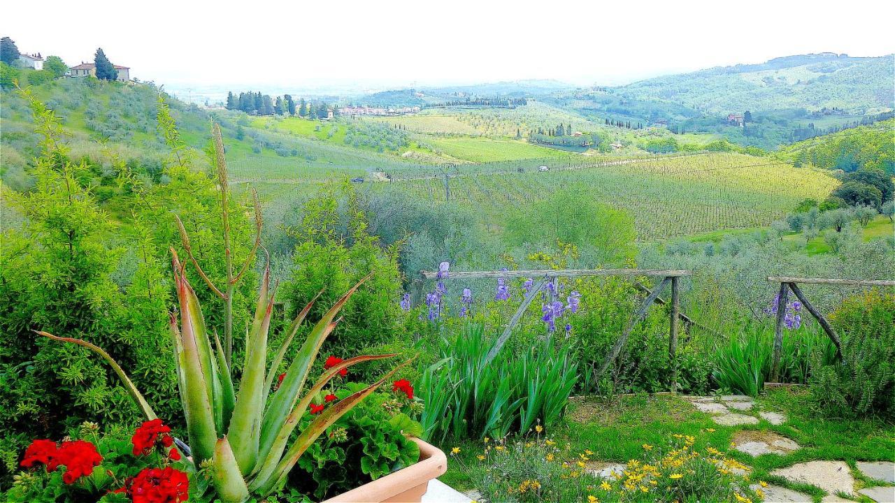 La Solaria Apartment Carmignano Bagian luar foto