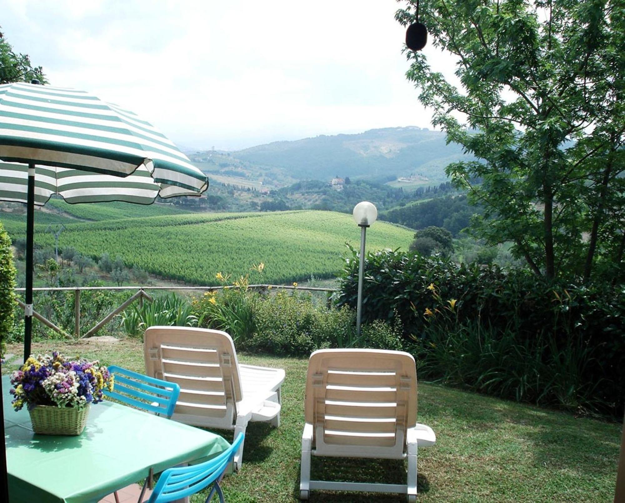 La Solaria Apartment Carmignano Bagian luar foto