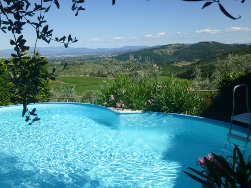 La Solaria Apartment Carmignano Bagian luar foto