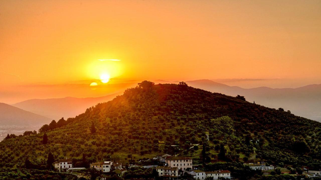 La Solaria Apartment Carmignano Bagian luar foto